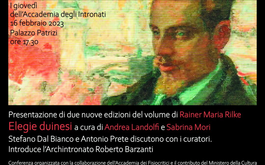 Presentazione di due nuove edizioni del volume di Rainer Maria Rilke Elegie Duinesi