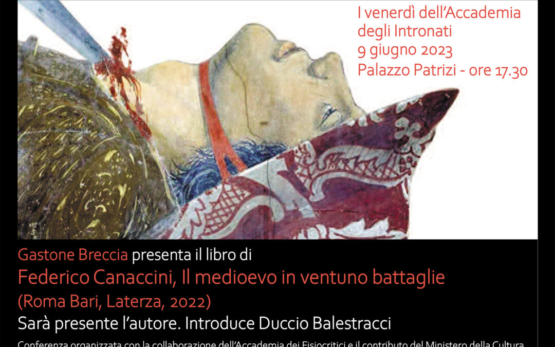 Presentazione del libro di Federico Canaccini, Il medioevo in ventuno battaglie