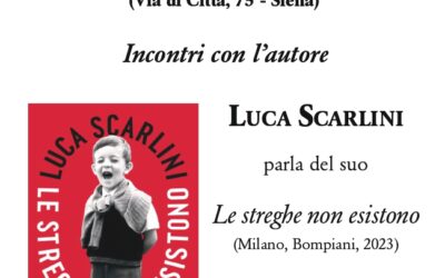 Luca Scarlini parla del suo volume “Le streghe non esistono”