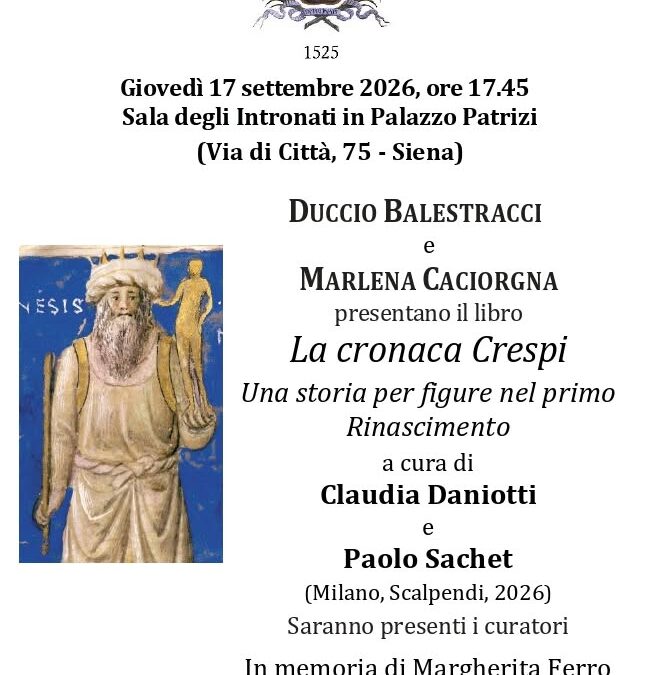 Una selva di Donne e Uomini Illustri, in memoria di Margherita Ferro